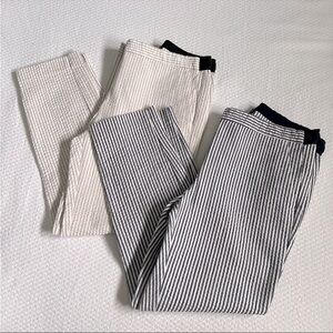 ZARA Seersucker pants bundle